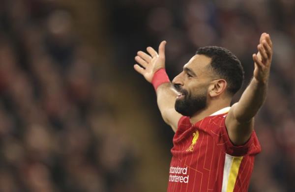 محمد صلاح يقترب من رقم تاريخي مع ليفربول