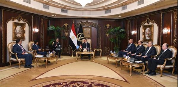 وزير الداخلية يستقبل المُستشار الشُرطى لمنظمة الأمم المُتحدة والوفد المُرافق له