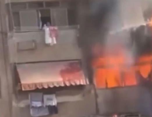 الحماية المدنية تسيطر على حريق وحدة سكنية فى حى الزهور ببورسعيد