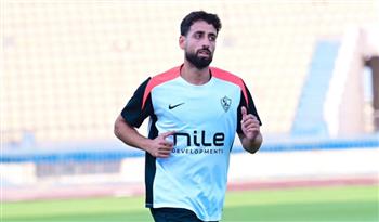   عدي  الدباغ ينتظم في مران الزمالك استعدادا لمباراة ديكيداها الصومالي