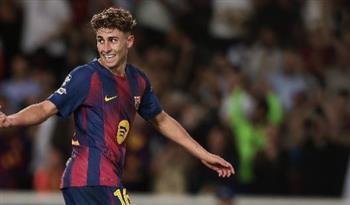   برشلونة يفرض سيطرته على أولمبياكوس بثنائية لوبيز في الشوط الأول