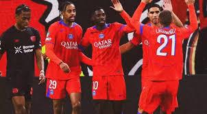   ديمبيلى يقود باريس سان جيرمان بفوز تاريخى 7-2 على باير ليفركوزن فى دورى أبطال أوروبا