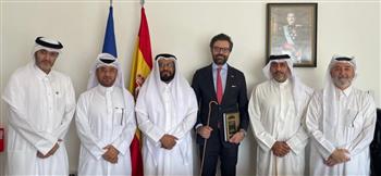   السفير الإسباني في الدوحة يستقبل وفدًا قطريًا 