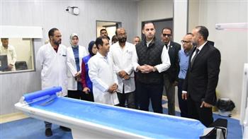 نائب وزير الصحة يتفقد مستشفى الشيخ زويد ووحدة طب أسرة البشلاق