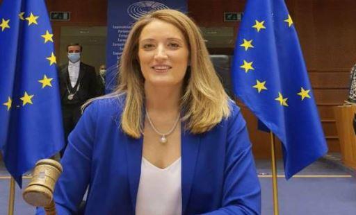 رئيسة البرلمان الأوروبي تشيد بجهود مصر في التوصل لاتفاق وقف الحرب بـ غزة