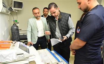   نائب وزير الصحة يتفقد مستشفى نخل المركزي لضمان جودة الخدمات الطبية بشمال سيناء