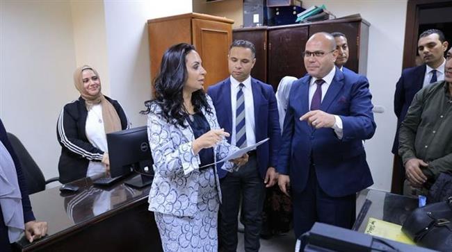 وزيرة التضامن الاجتماعي تتابع أعمال الإدارة العامة للرعاية المؤسسية والأسرية