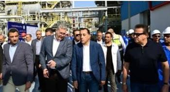   رئيس الوزراء يفتتح مشروع استرجاع الغازات بشركة "النصر للبترول" بالسويس