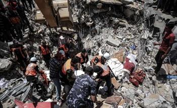   إصابة عدد من الفلسطينيين في قصف للاحتلال الإسرائيلي على خان يونس