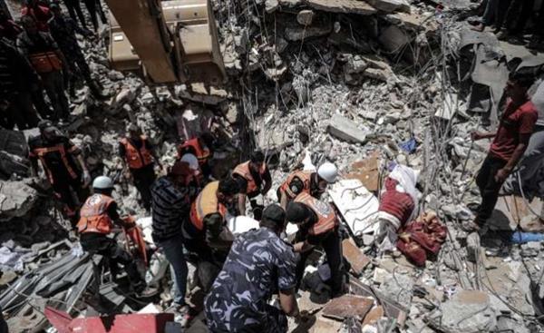 إصابة عدد من الفلسطينيين في قصف للاحتلال الإسرائيلي على خان يونس