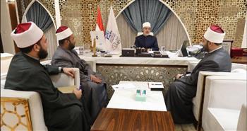 مفتي الجمهورية يجتمع بمدير مركز الإمام الليث بن سعد لفقه التعايش