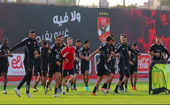   الأهلي يستأنف تدريباته استعدادا لمباراة بتروجيت في الدوري