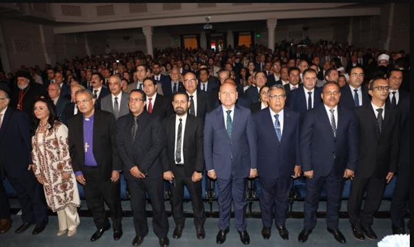 محافظ القاهرة يشهد الاحتفال باليوبيل الماسى للهيئة القبطية الإنجيلية