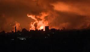   استشهاد وإصابة عدد من الفلسطينيين في سلسلة غارات شنتها طائرات الاحتلال الإسرائيلي على غزة