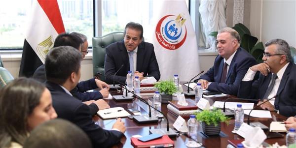 وزير الصحة يبحث مع "هيك فيچن" تعزيز التعاون في الذكاء الاصطناعي بالقطاع الصحي