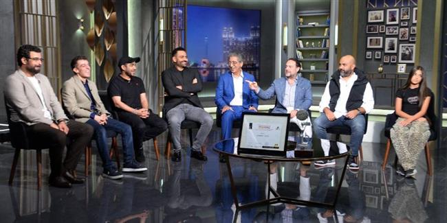 عمرو الليثي يلتقي صناع فيلم (المنبر) الفائز بجائزة أفضل فيلم في مهرجان الإسكندرية 