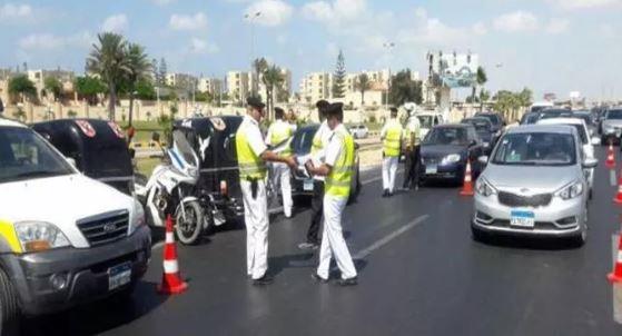الداخلية تضبط 100 ألف مخالفة مرورية في يوم
