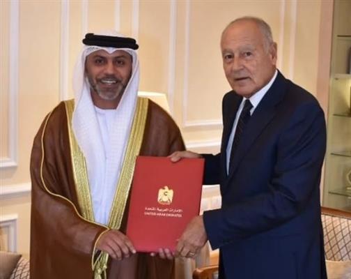 اعتماد مندوب الإمارات الجديد بجامعة الدول العربية