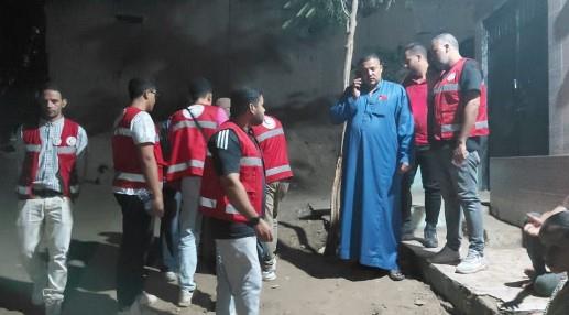 الهلال الأحمر يرفع درجة الاستعداد القصوى لمواجهة ارتفاع منسوب نهر النيل