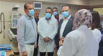   نائب وزير الصحة يتفقد مستشفى بني سويف التخصصي ويوجه بصرف مكافأة أسبوعين للعاملين