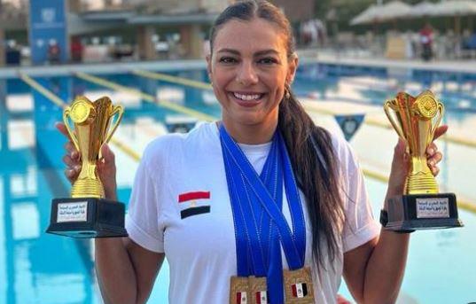 سما سلطان.. المهندسة التي كسرت الأرقام القياسية في بطولات السباحة
