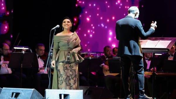 مي فاروق تروّج لحفلها في مهرجان الموسيقى العربية