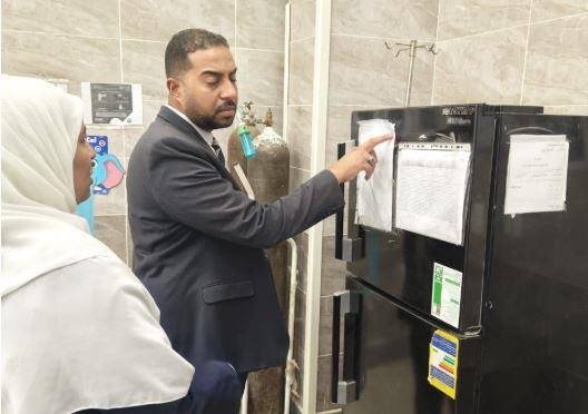 "صحة قنا" مدير إدارة أبوتشت وفريق إشراف الإدارة يتفقدان عدداً من وحدات الرعاية الأساسية