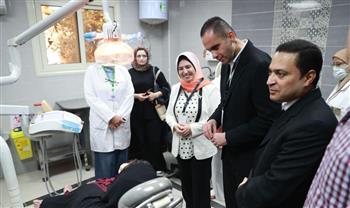   نائب وزير الصحة يتفقد منشآت دمياط الصحية