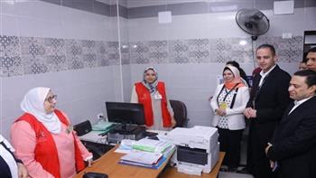   نائبا محافظ دمياط ووزير الصحة يتفقدان مركز طب أسرة ثان بدمياط