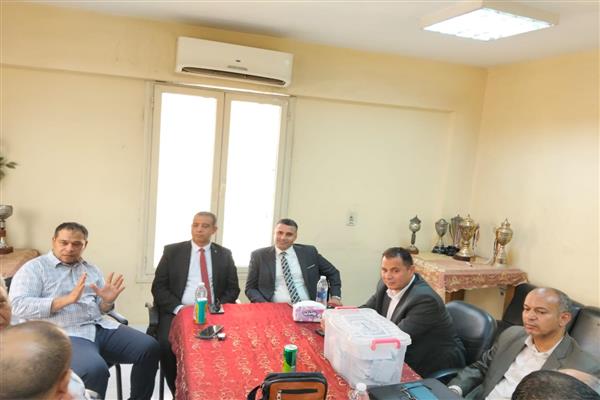 الفرماوي يتابع انعقاد الجمعية العمومية بمركز شباب ابراهيم بك بشبرا الخيمة