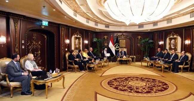 وزير الداخلية يستقبل المدير التنفيذى لوكالة الإتحاد الأوروبى للمُخدرات