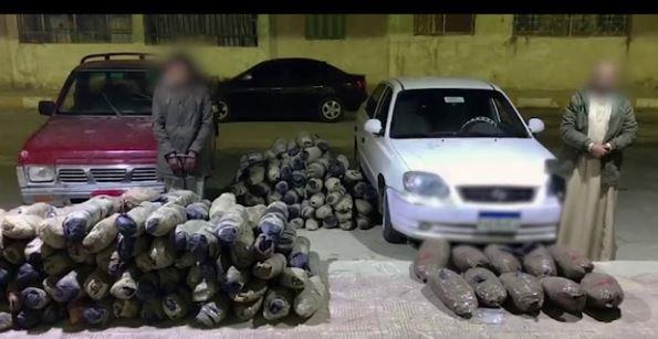ضبط تشكيل عصابي بالسويس بحوزته 2.5 طن من المخدرات