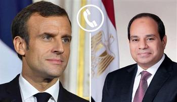   الرئيس السيسي وماكرون يشددان على الإنهاء الفوري للحرب في قطاع غزة