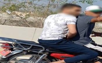   القبض على شخصين قاما بسرقة دراجة نارية بالإسكندرية