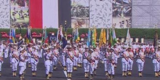 خريجو أكاديمية الشرطة يؤدون اليمين أمام الرئيس السيسي