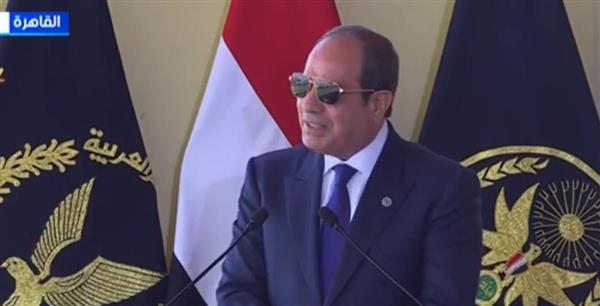 السيسي: نشكر الله على السلام والأمن الذي تنعم به مصر