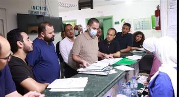   "الطيب" يجري جولة ليلية مفاجئة لعدد من المستشفيات بالإسكندرية