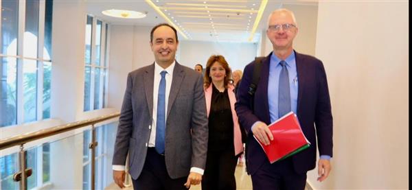 مدير صندوق مكافحة الإدمان يستقبل المدير التنفيذى للوكالة الأوروبية للمخدرات EUDA