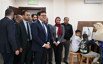   وزير الثقافة يفتتح قصر ثقافة حلوان بعد تطويره ورفع كفاءته