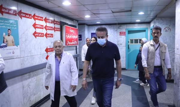 وزير الصحة يُجري جولة مفاجئة بمستشفى منشية البكري العام بمنطقة مصر الجديدة