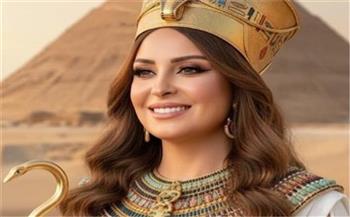   نرمين الفقي تشارك بتريند الزي الفرعوني احتفالًا بالمتحف الكبير