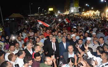  المتحف المصري الكبير .. محافظ الغربية وسط أهالي طنطا لمتابعة الافتتاح 