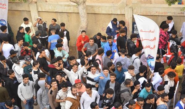 كثافة غير مشهودة بلجنة انتخابية وسط الإسكندرية