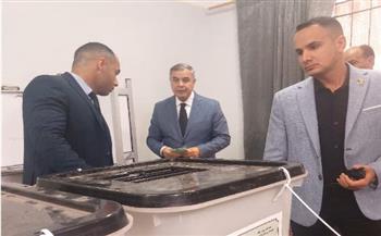   محافظ الإسكندرية يدلى بصوته فى مدرسة الحسن بن الهيثم بالعامرية