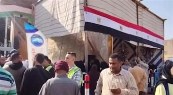   إقبال كثيف من أهالي الوادي الجديد في اليوم الأول لانتخابات النواب