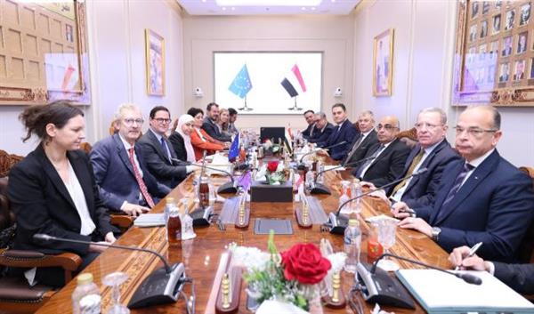 وزير العدل يستقبل رئيس وكالة الاتحاد الأوروبي للتعاون القضائي في المسائل الجنائية