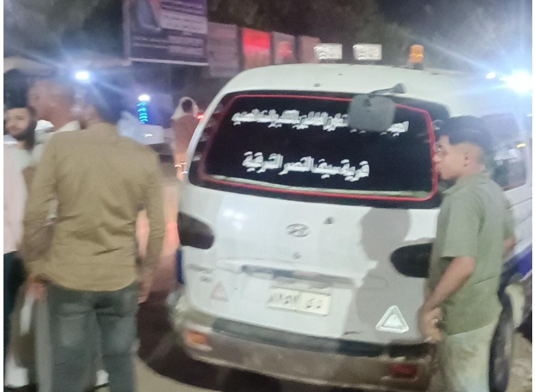 وصول سيارة تكريم الموتى لنقل جثمان المطرب الشعبي إسماعيل الليثي من المنيا
