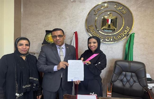 وزارة العمل يستجيب لفيديو فتاة من ذوي الاحتياجات الخاصة بالمنصورة ويوفر لها فرصة عمل