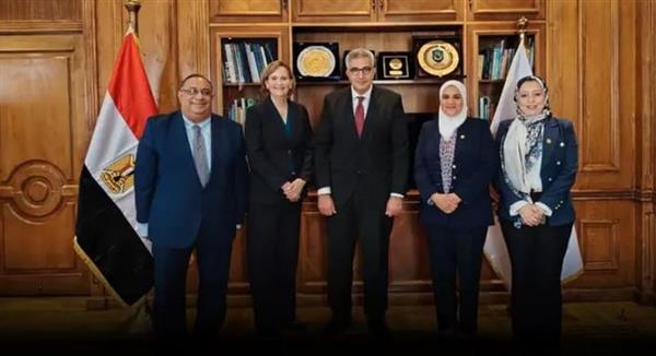 المجلس الأعلى للجامعات يستضيف خبيرة فولبرايت لتطوير القدرات
