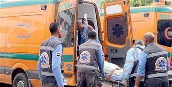   حادث انقلاب بأسوان يودي بحياة شخص وإصابة آخر